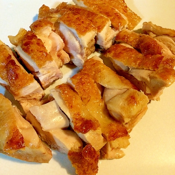ワインに合う☆皮パリ!チキンソテー